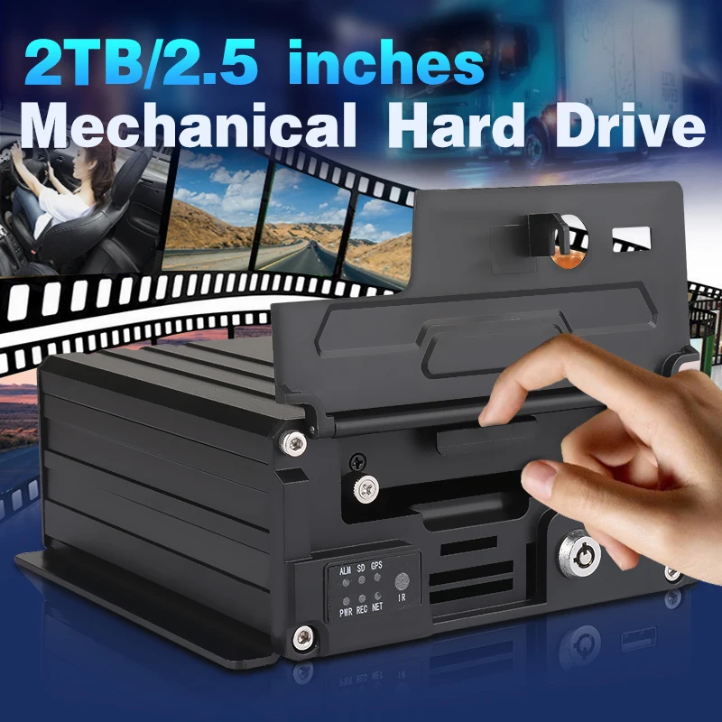 CCT Fleet Management Gps 4g  wifi Hard disl Mobile Dvr Truck Bus Vehicle Cctv Camera System