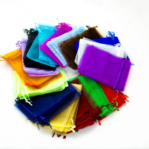 Manufacturer direct selling gift bag jewelry Organza pearl bags