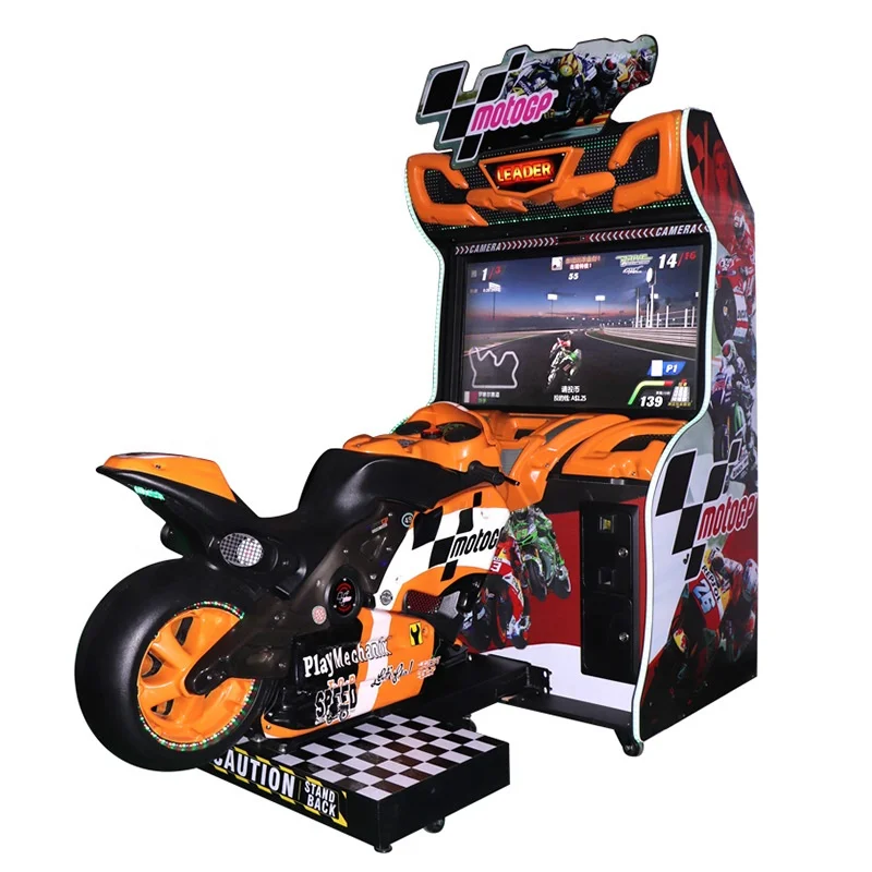 Banana Land Video Game Amusement Coin Operated Games Electric Simulator Racing Motorcycle Arcade Moto Simulator