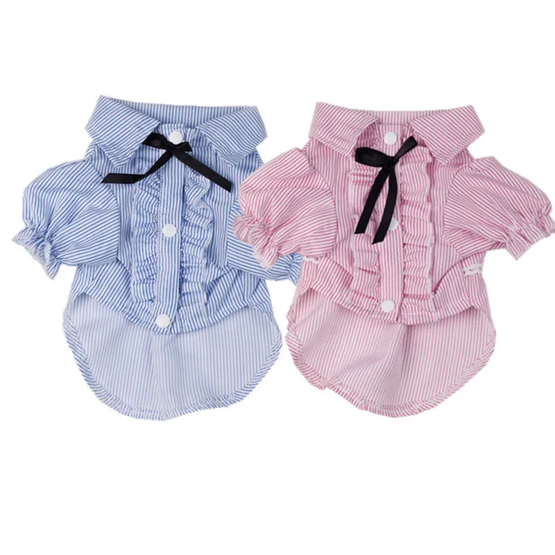 Pet clothes Teddy dog cat clothes Spring and summer Korean shirt for wholesale