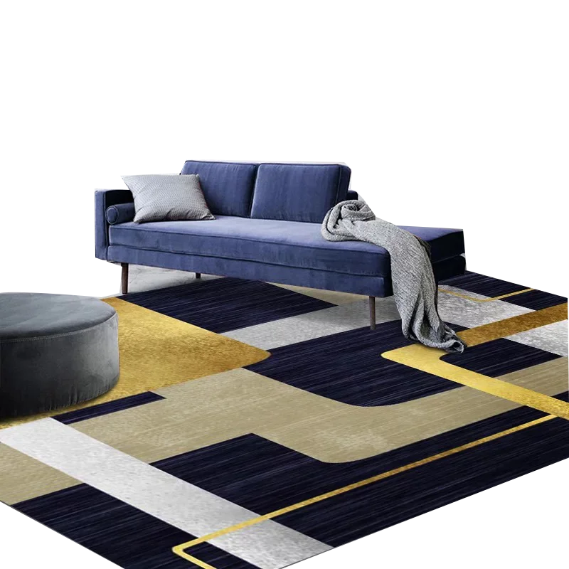 Новый дизайн, современные бархатные ковры с золотыми бриллиантами для гостиной