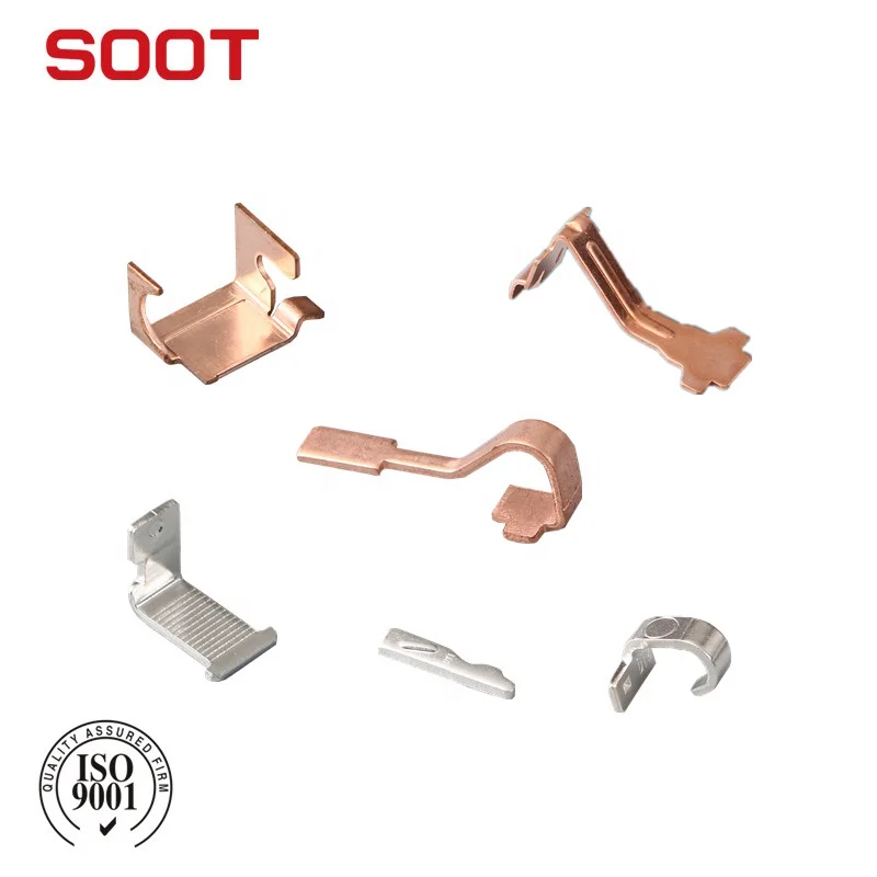 Copper steel precision small parts fabrication switch knob 45a switch part stamping sheet metal parts