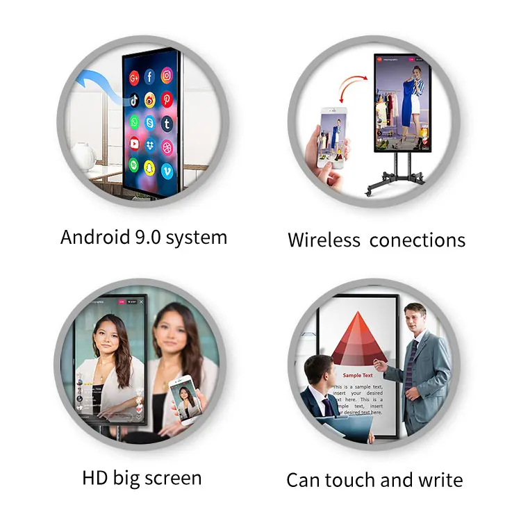 Bulldex Wholesale China Live Show Machine Live Broadcasting Equipments Stand Interactive Screen For Sale