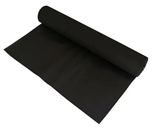 Настраиваемый черный нетканый материал высокой плотности для сельскохозяйственной ткани, сырье pp нетканое