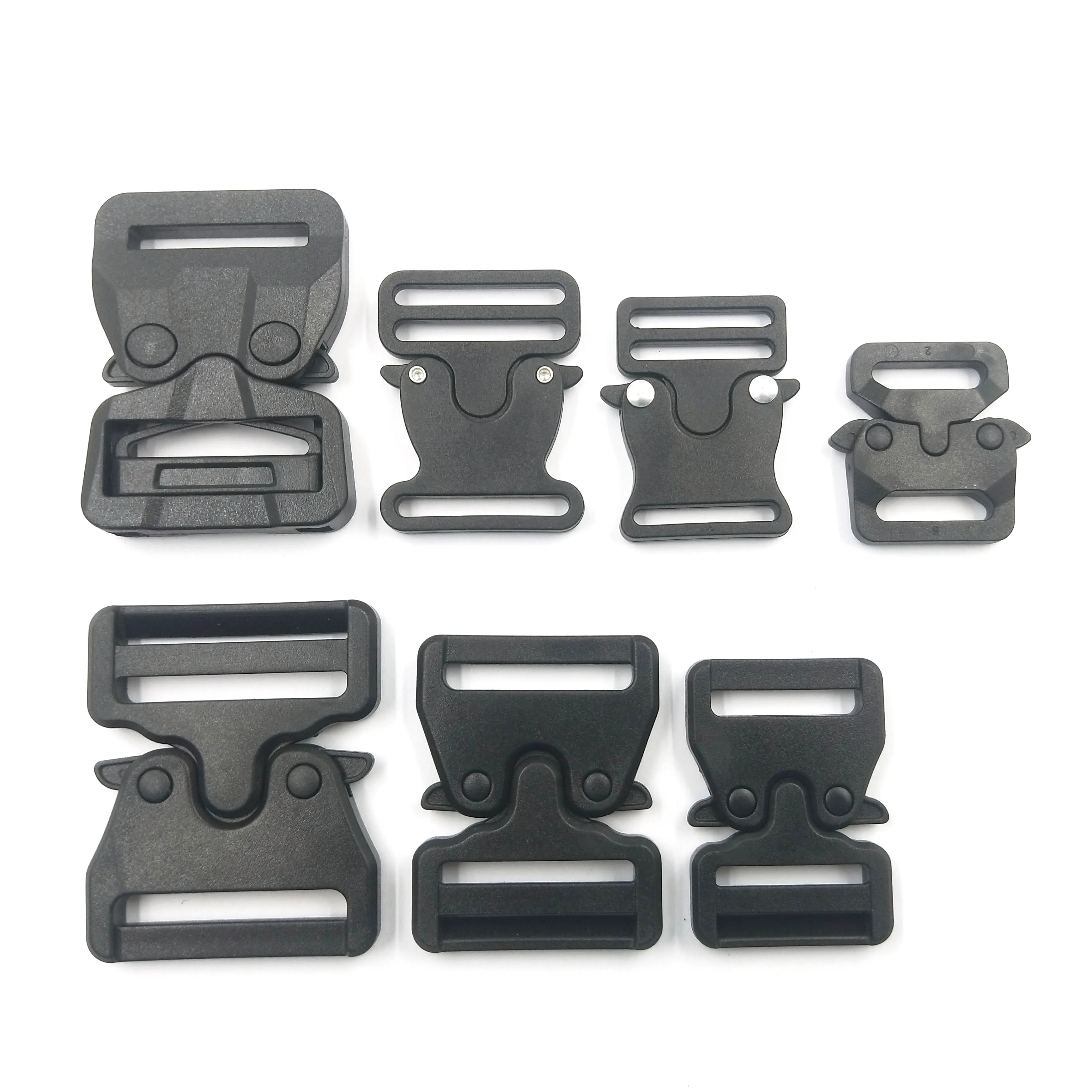 KAM Black Plastic 25mm Tactical Buckle for Bags