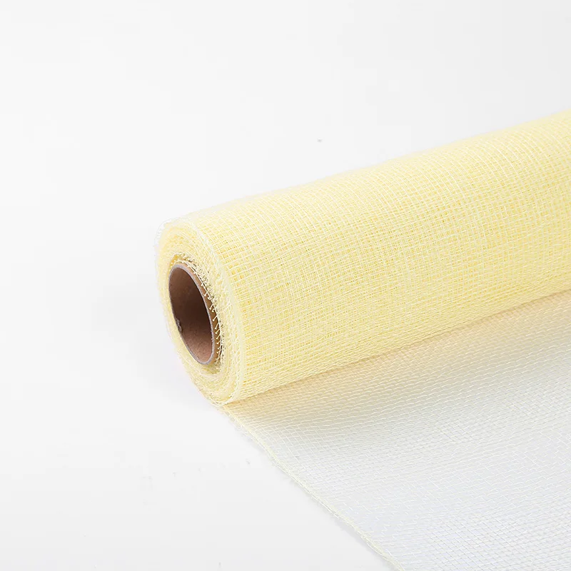 Factory Direct Sale Custom Size Deco Gift Wrapping Cheap Flower Rolls Mesh 21 Inch Deco Mesh