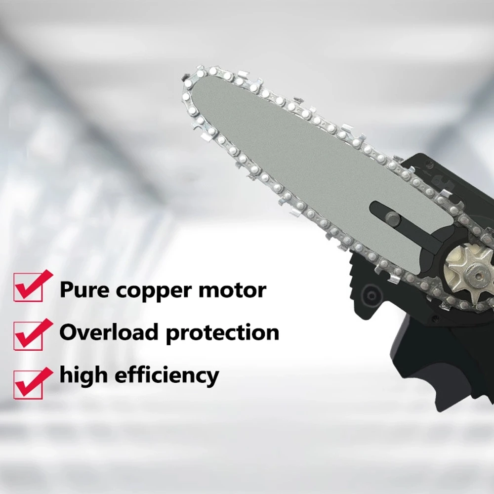 The new listing electric chainsaw sharpener mini cordless battery brushless 24v mini chainsaw
