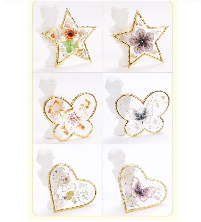 Lanbiao Mofonails Nail Color Round Shape Resin Colorful Nail Art Palette plastic 3d display soft boards