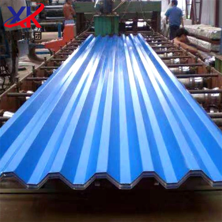 Good Price G550 645mm Width Zinc 50g Hot Dip Colored Corrugated Sheet For Building