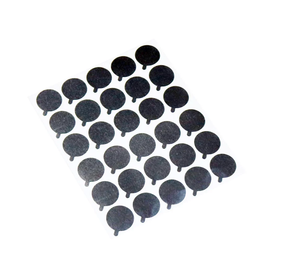 Grafting Eyelash Tin foil Glue Sticker Disposable Aluminum Gasket Waterproof Self adhesive Silver Extend Glue holder 300pcs/bag (1600370256028)