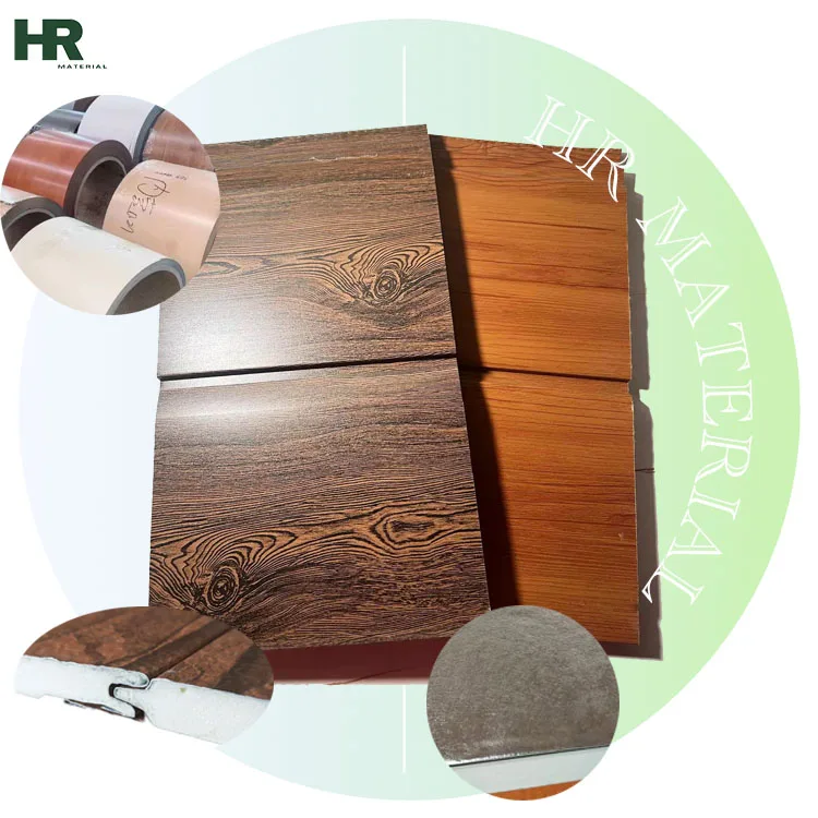 Декоративная 16 мм Наружная настенная панель для дома/ПУ наружная металлическая облицовка стен