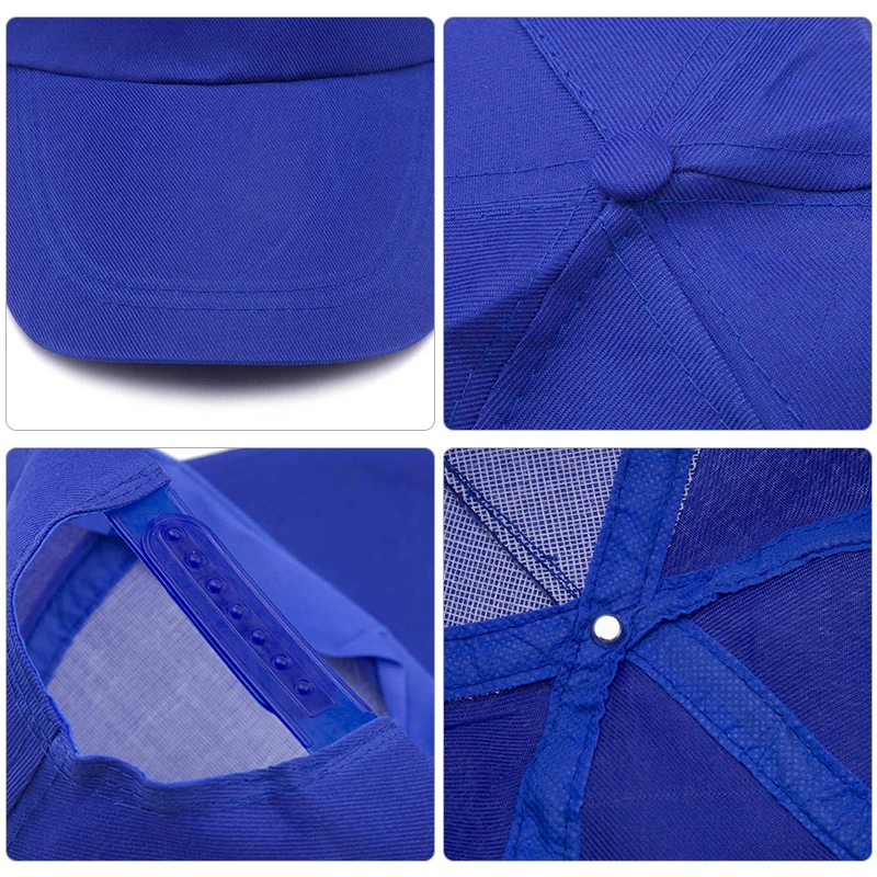 Рекламный логотип 100% полиэстер C-A-P однотонная шляпа мужская шляпа