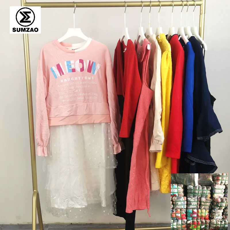 Thrift old clothes dress second hand clothing online pakaian bekas used selling winter clothes