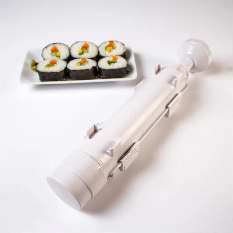 Household cylindrical barrel sushi maker rice ball mould kitchen sushi tool diy rice ball mould