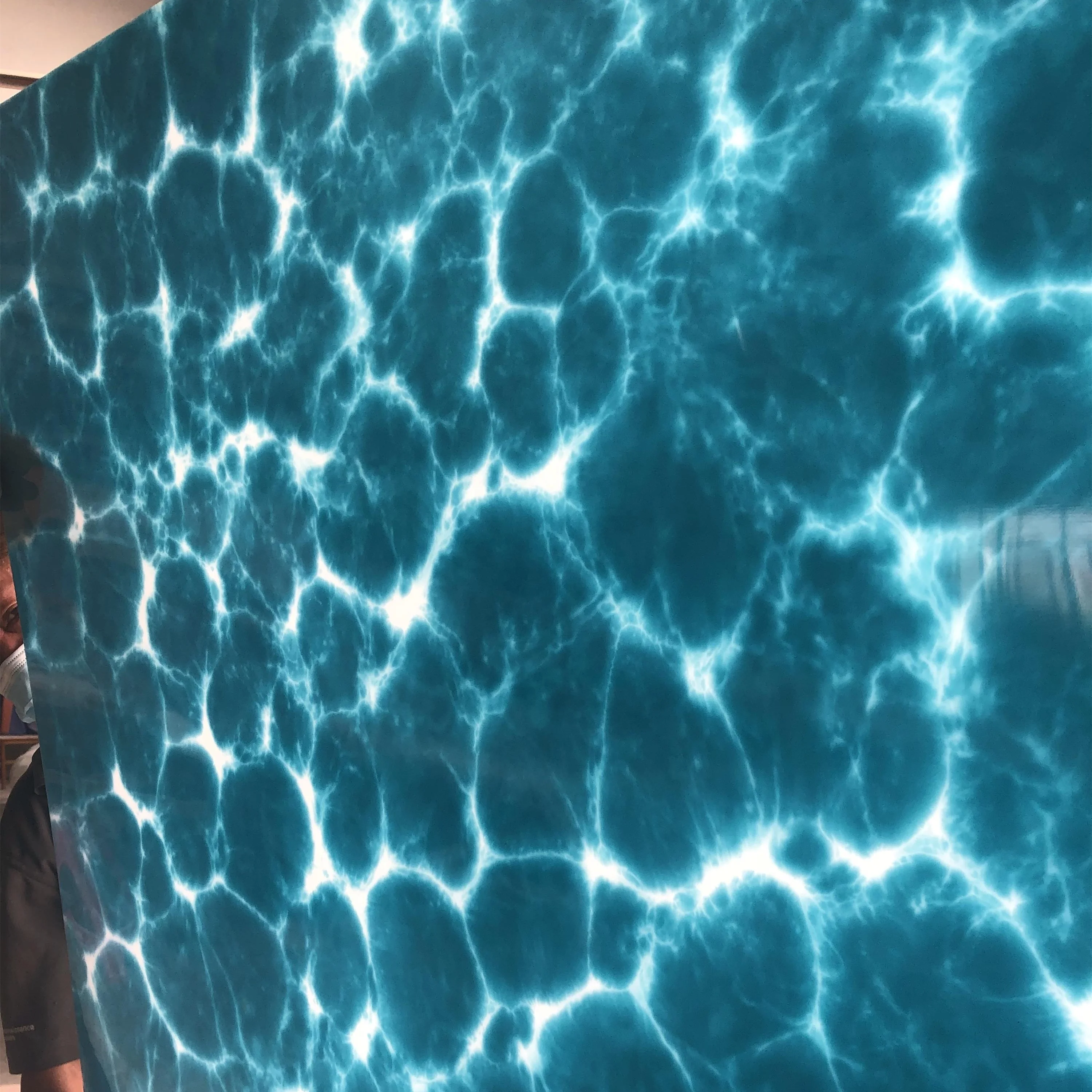 transparent faux alabaster marble stone panel