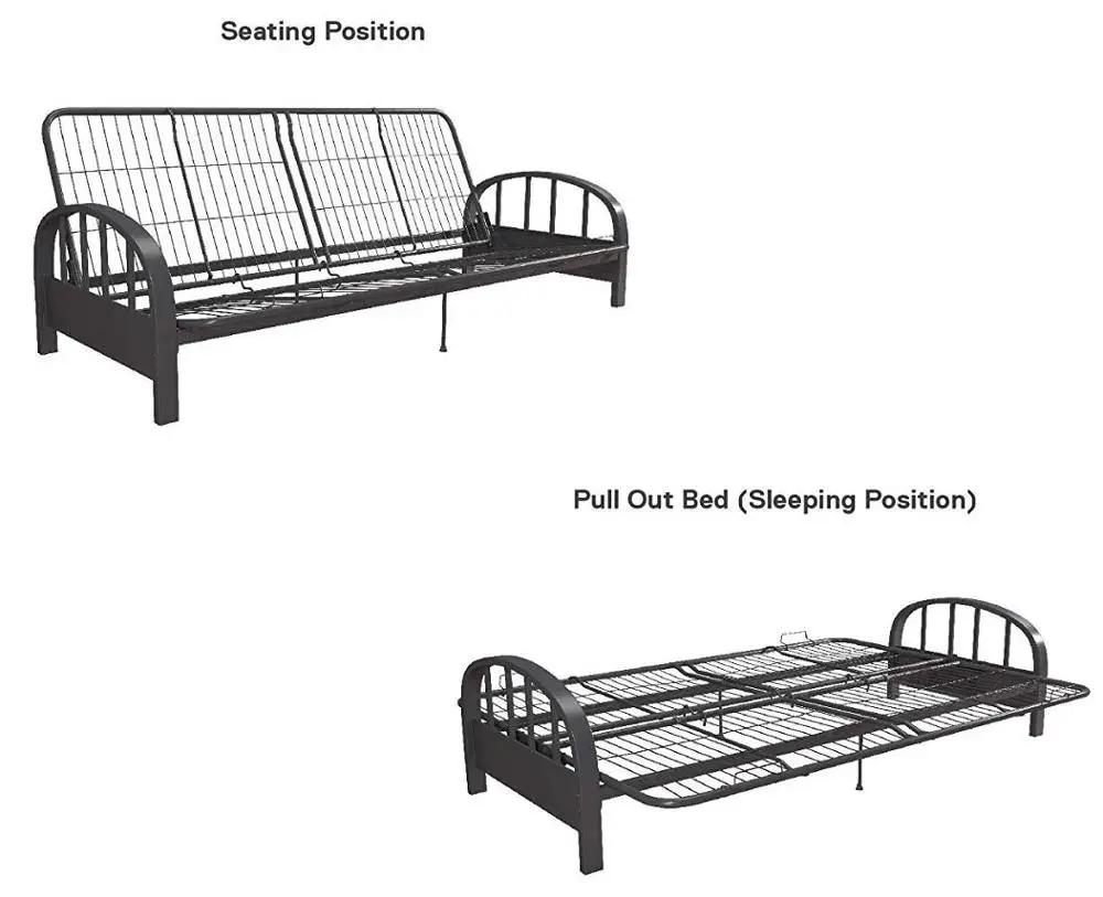 cheap UPS American USA style  amazon antique iron metal sofa bed