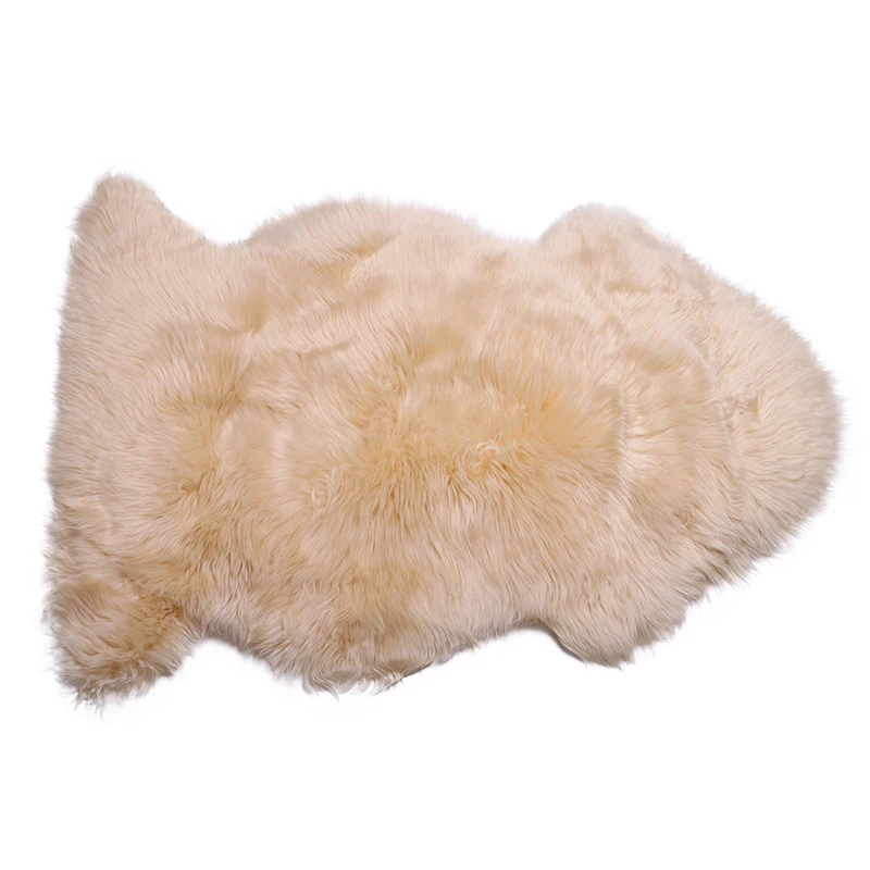 Rug sheepskin rug mongolian sheep fur genuine fur blanket wholesale