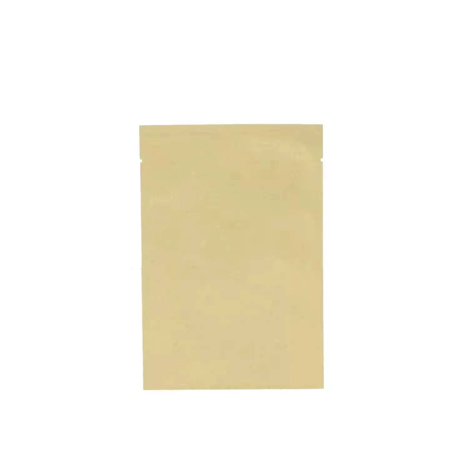 High Quality Customized Aluminum Foil Lined Foldable Brown Kraft Paper Envelope Bag With Logo Printing