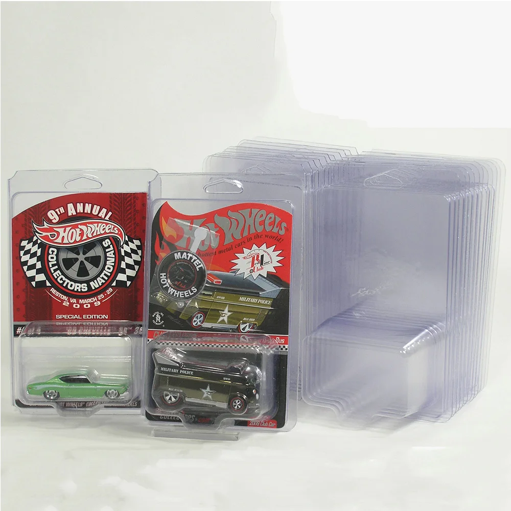 ks Wholesale Plastic Blister Hot Wheels Protector Packaging Toy Track Tray Cars Carritos arros for Mattel Premium Pistas Le-go