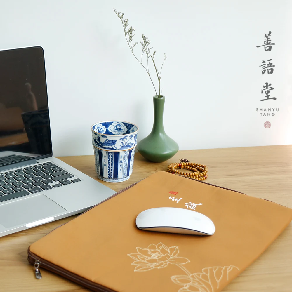 High-end Chinese characteristics File Folder Document Bag Business Briefcase Bag Stationery School Office Supplies