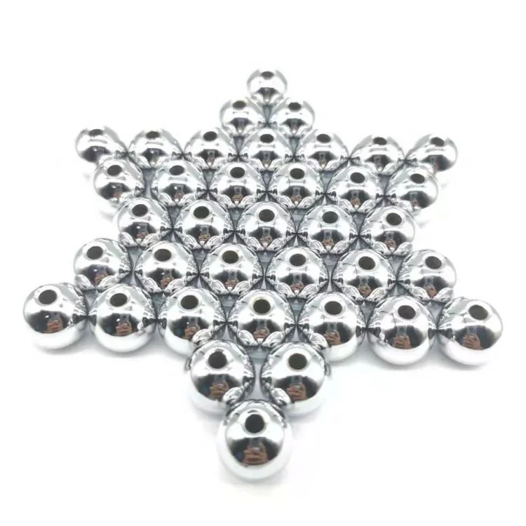 Customize various sizes of perforated steel balls and iron balls