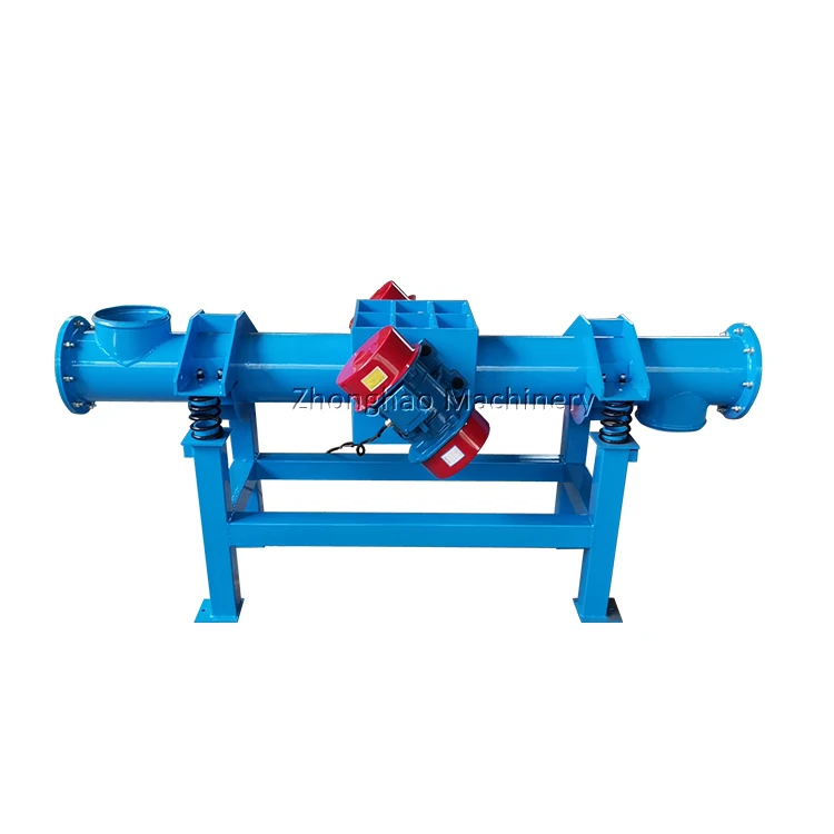 Food Grade Two Motor Vibrating Hopper Horizontal Vibration Conveyor Feeder