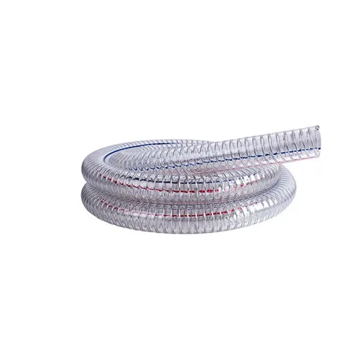 Vacuum Water Hose Pipe Pvc Food Grade Pvc Steel Wire Reinforced Hose