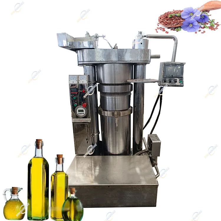 150KG Avocado Hydraulic Oil Extractor Sunflower Seed Sesame Tea Pinenut Seed Coconut Copra Cocoa Oil Press Machine