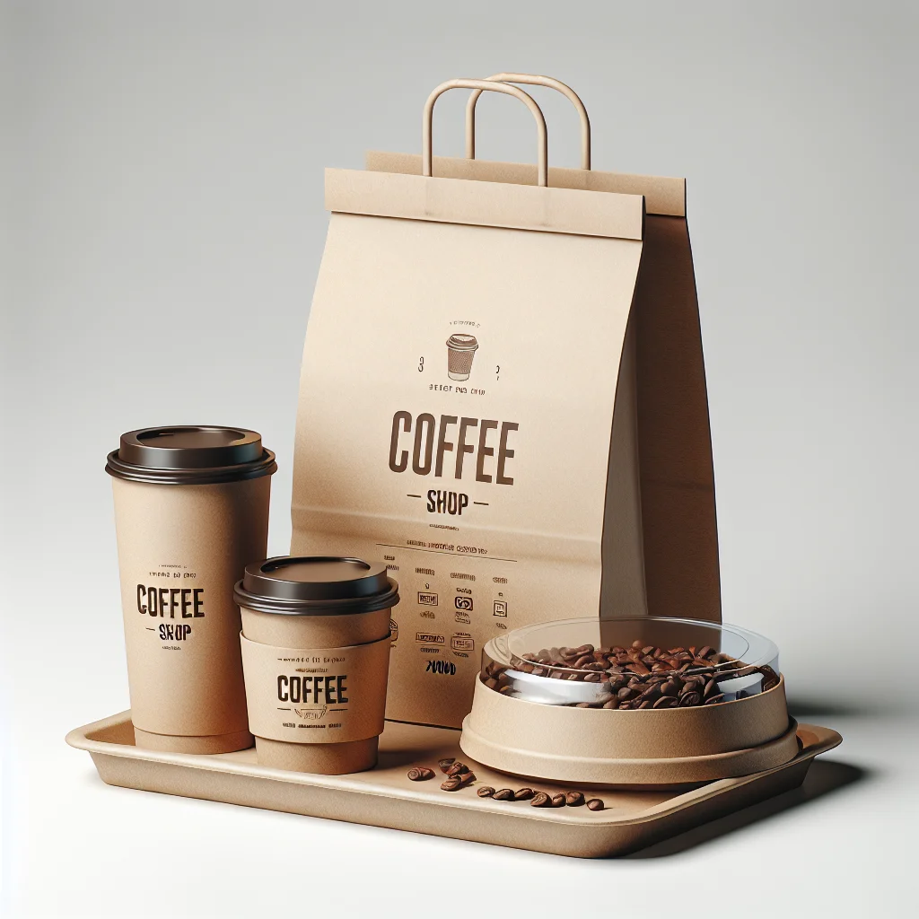 OEM&ODM&OBM Kuoshi Eco Friendly Kraft Paper Coffee Bags Kraft Paper Bags Food Delivery Paper Bags