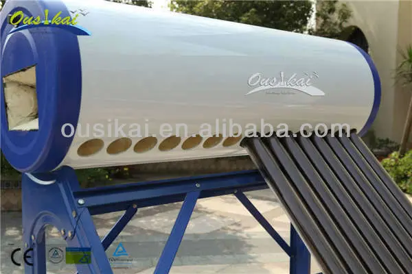 Home solar systems solar geyser 100L 200L 300L Non-pressurized solar water heaters