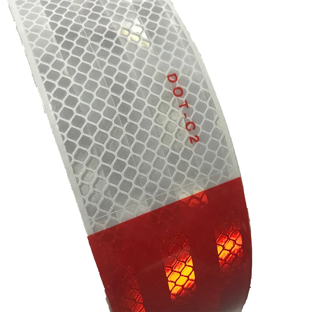 Glow in the dark DOT-C2 Reflective Sticker Reflective Tape for Heavy Vehicles for Road Safety