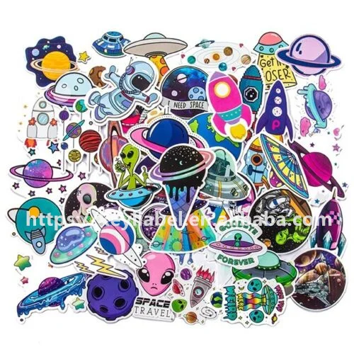 Индивидуальные водонепроницаемые маленькие Мультяшные аниме ПВХ виниловые наклейки Лазерная резка умереть для упаковки и печати услуги