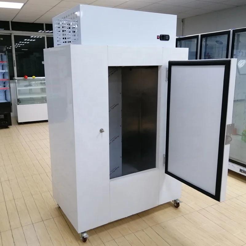 Commercial Bagged ice display cooler dispenser vending machine bag merchandiser