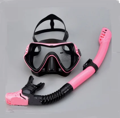 Hot Sell Water Sports Training Diving Equipment Silicone Diving Mask Snorkeling set