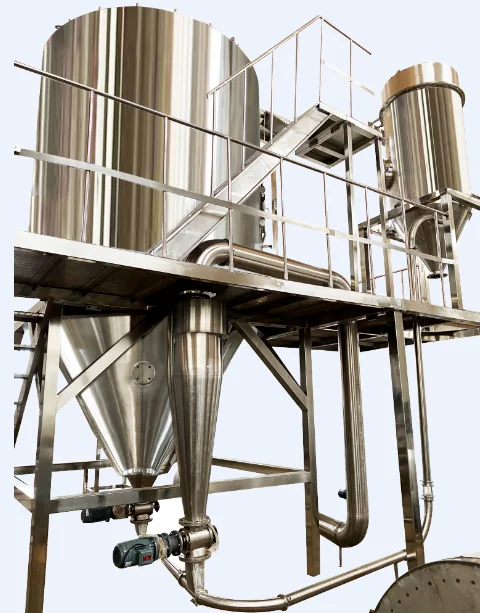50kg capacity Spray dryer be applied in the hot air drying system for drying the liquid materials