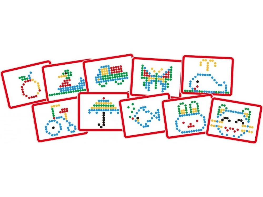 Magnetic Colorful Magnet Beads Magpad Dot Educational Doodle Drawing Board