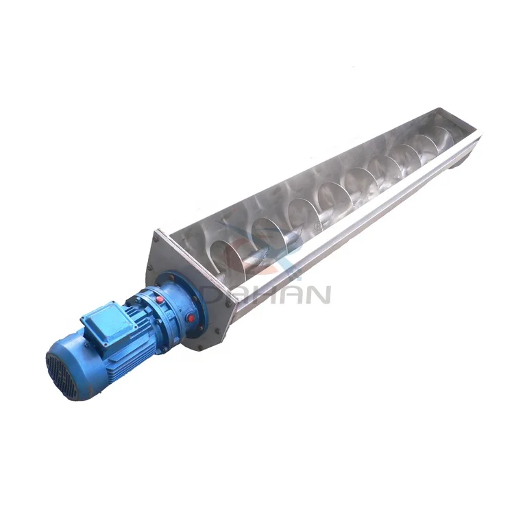 
Carbon steel ash worm flexible cement screw conveyor machine 