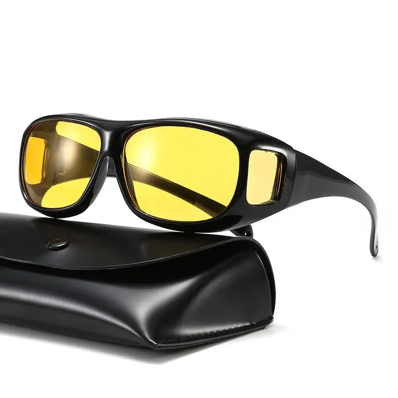 Hot Selling Cheap Motorcycle Windproof Multifunctional Riding Sports Sunglasses Driver Night Vision Driving Glasses For Men