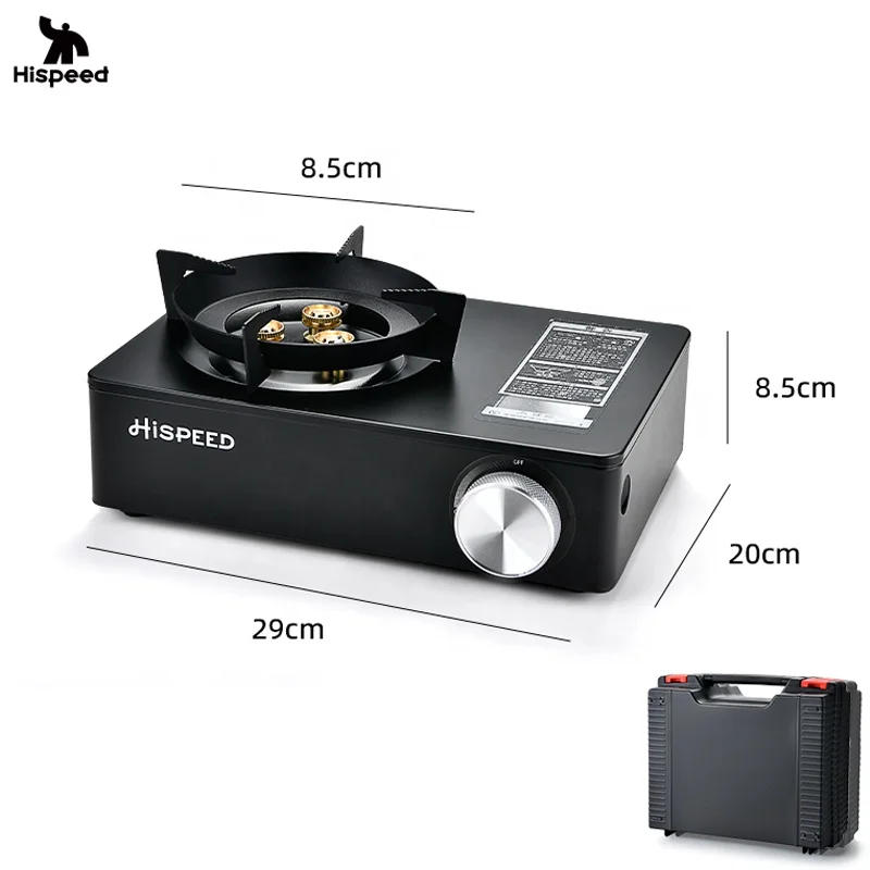 HISPEED Camping Gas Cassette Stove 3500W Qatar Market Custom or Standard Gas Stove 3 Burner Gas Stoves