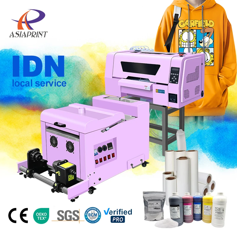 DTF Film DTF printer DIY Custom Logo Heat Transfer T shirt printing Machine Digital dtf printer XP600