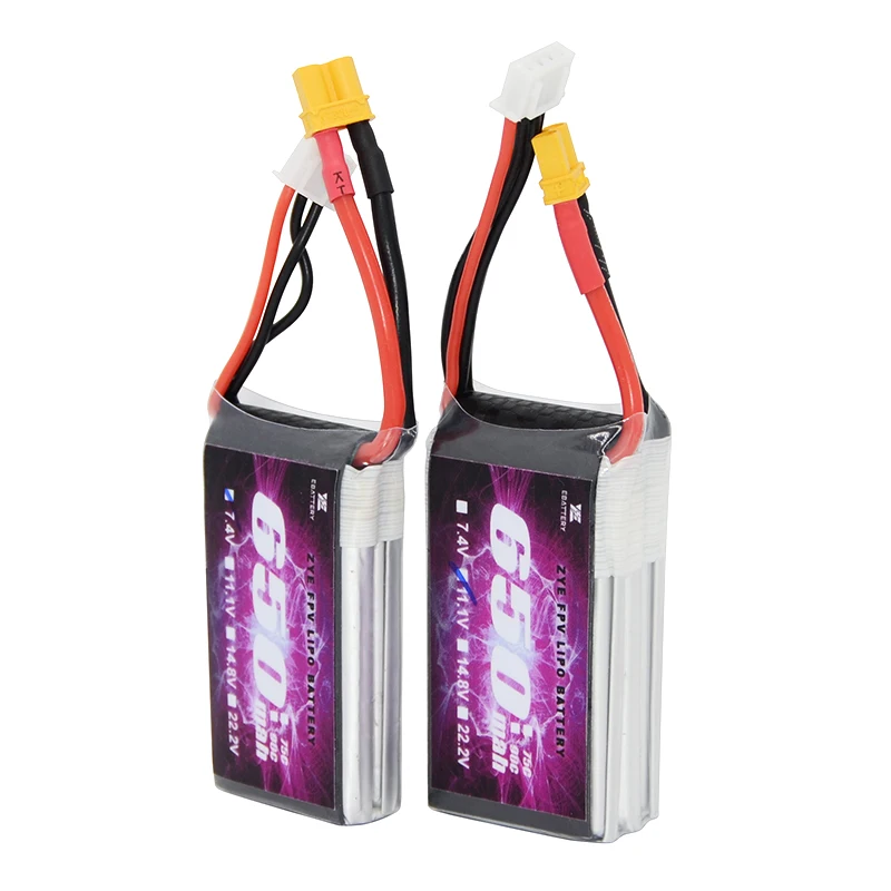 Индивидуальный высокоскоростной разряд 2s1p 7,4 В 11,1 В 14,8 в 120C 200C 450 мАч 650 мАч 850 мАч упаковка радиоуправляемых traxxas автомобильных аккумуляторов