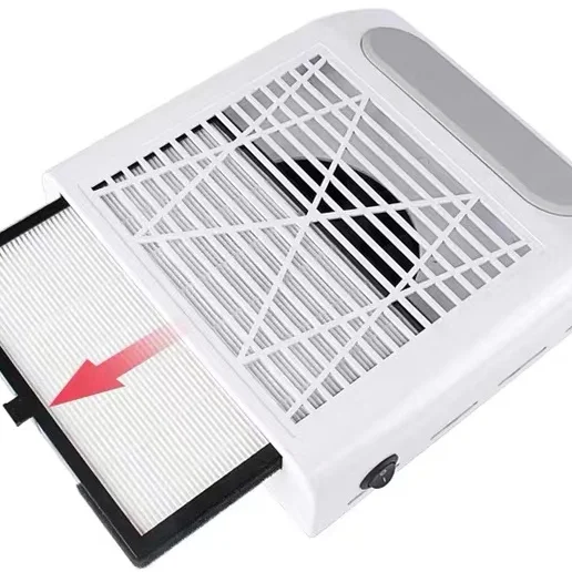 Professional Table Dust Electric Absorber Nail Dust Manicure Battery Nail Lamp Vaccum Cleaner