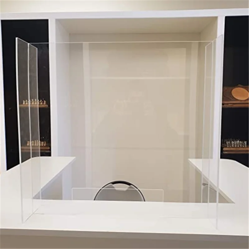 
new plastic protection acrylic plexiglass separator sneeze guard for taxi car driver passenger 