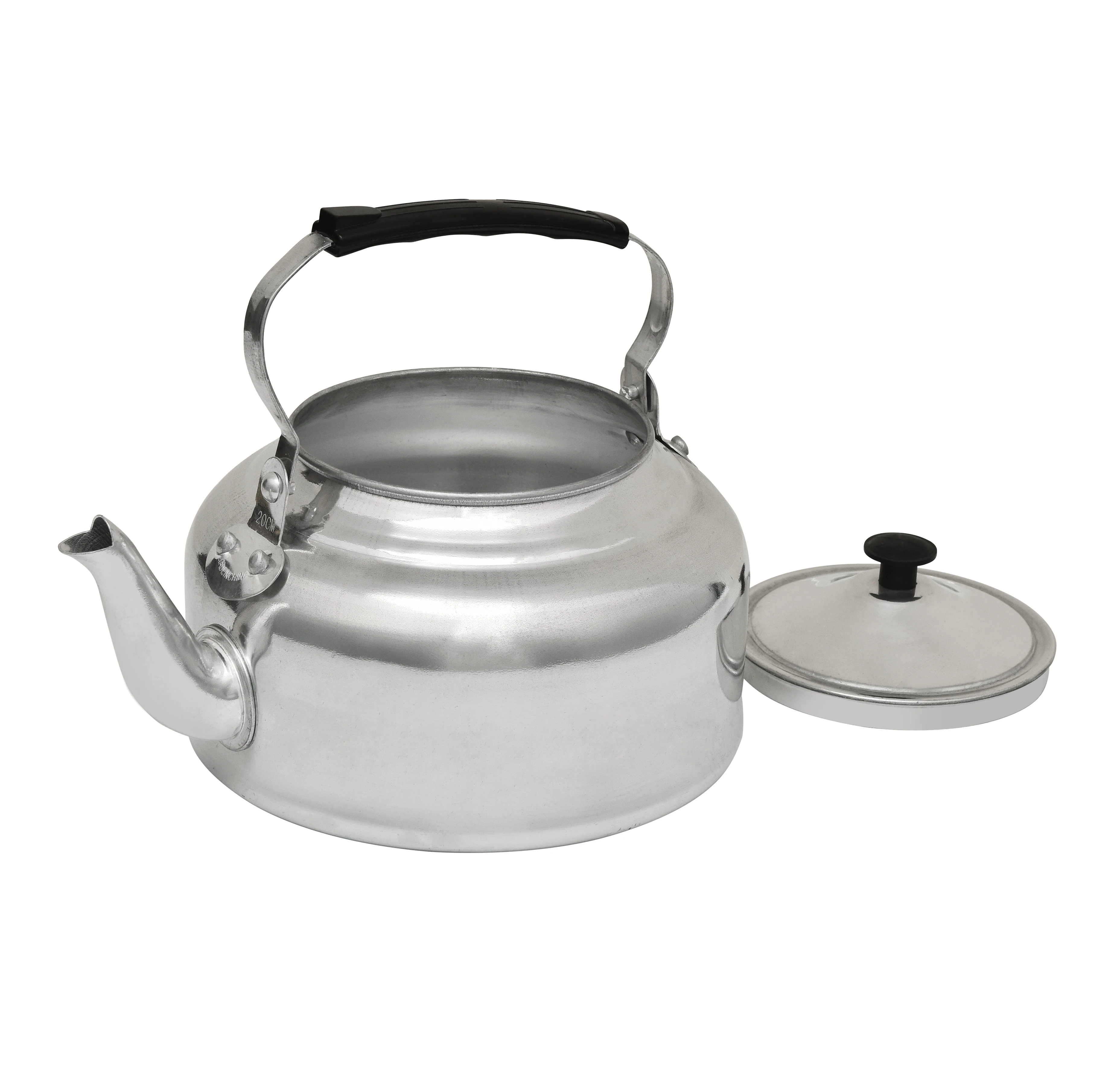 Алюминиевый полированный чайник для чая воды 18 см 20 22 28