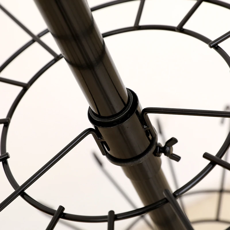 Newest sale modern style yiwu hotter logo put hook display rolling stand rack