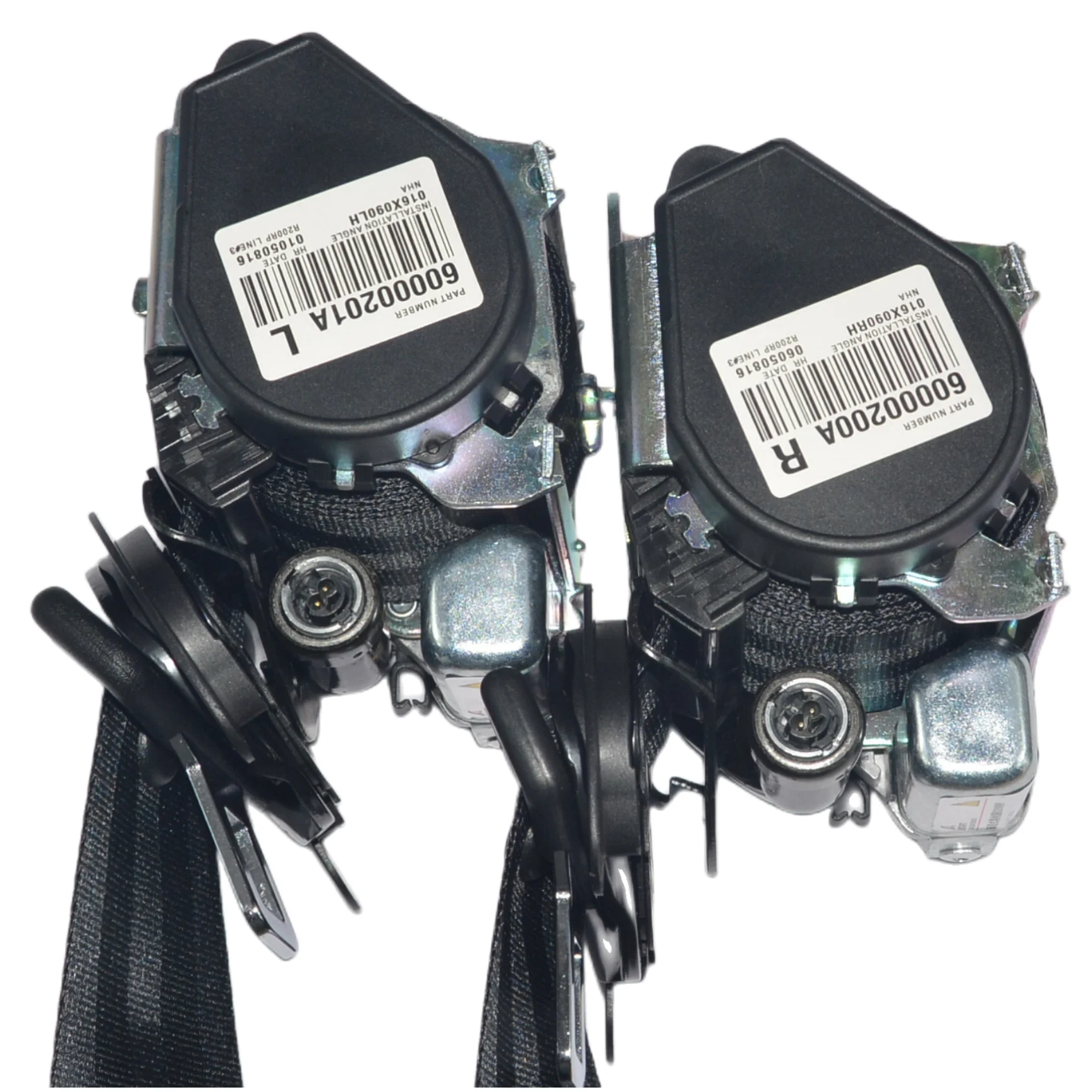 LR026438 LR026436 car seat belt suitable car seat belt assembly for Land Rover Range Rover Evoque