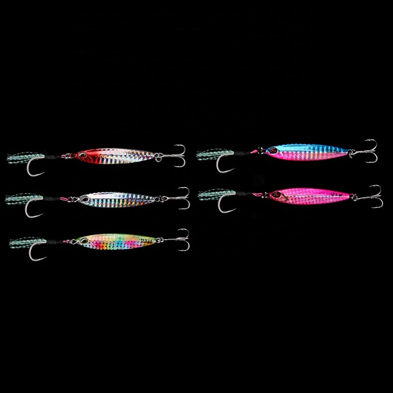 Искусственная рыболовная приманка различных цветов, жесткая приманка 15 г, металлические приманки