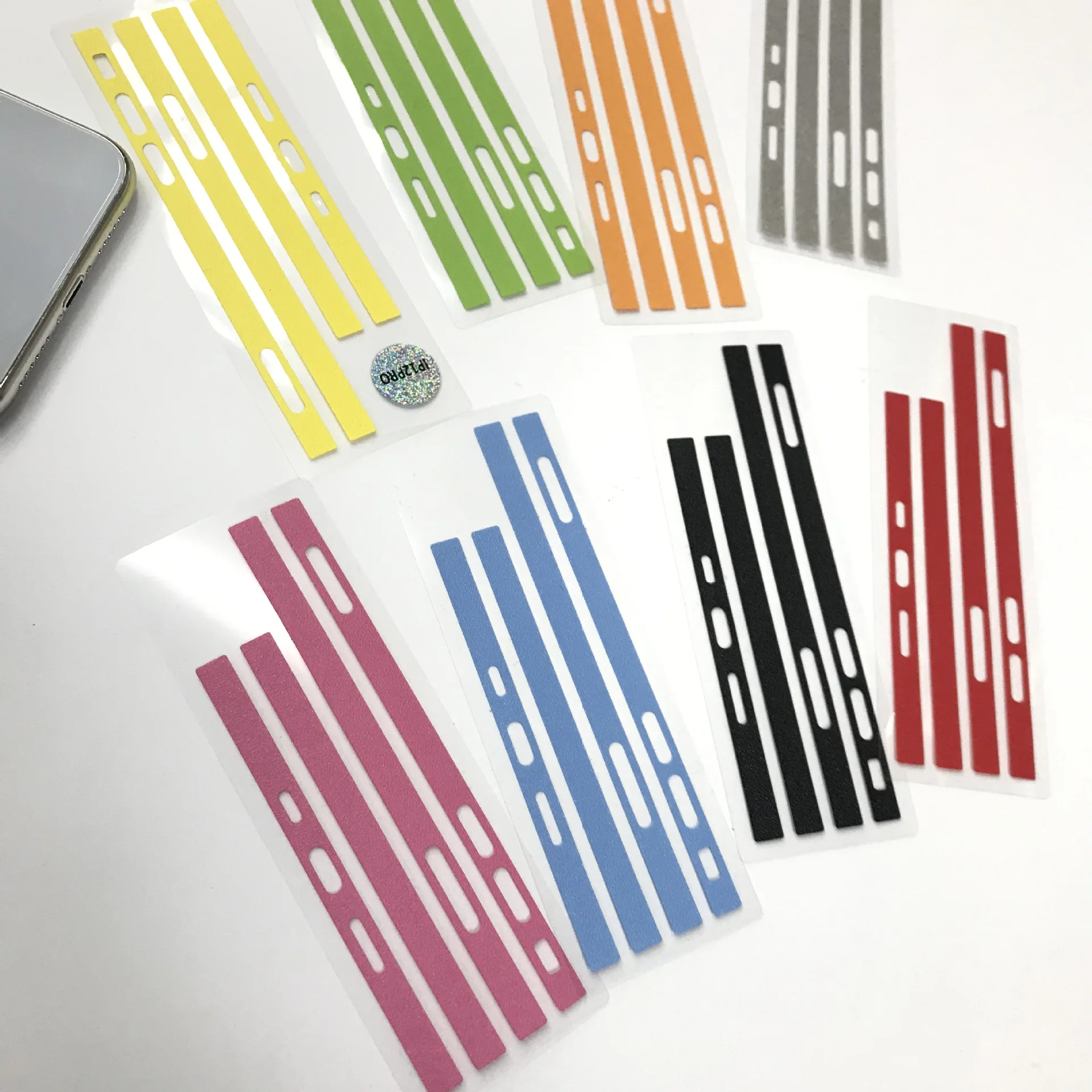 Wholesale  film skin sticker mobile for iPhone 12 PRO skin wrap sticker protective around borders back thin 3D elegant sticker