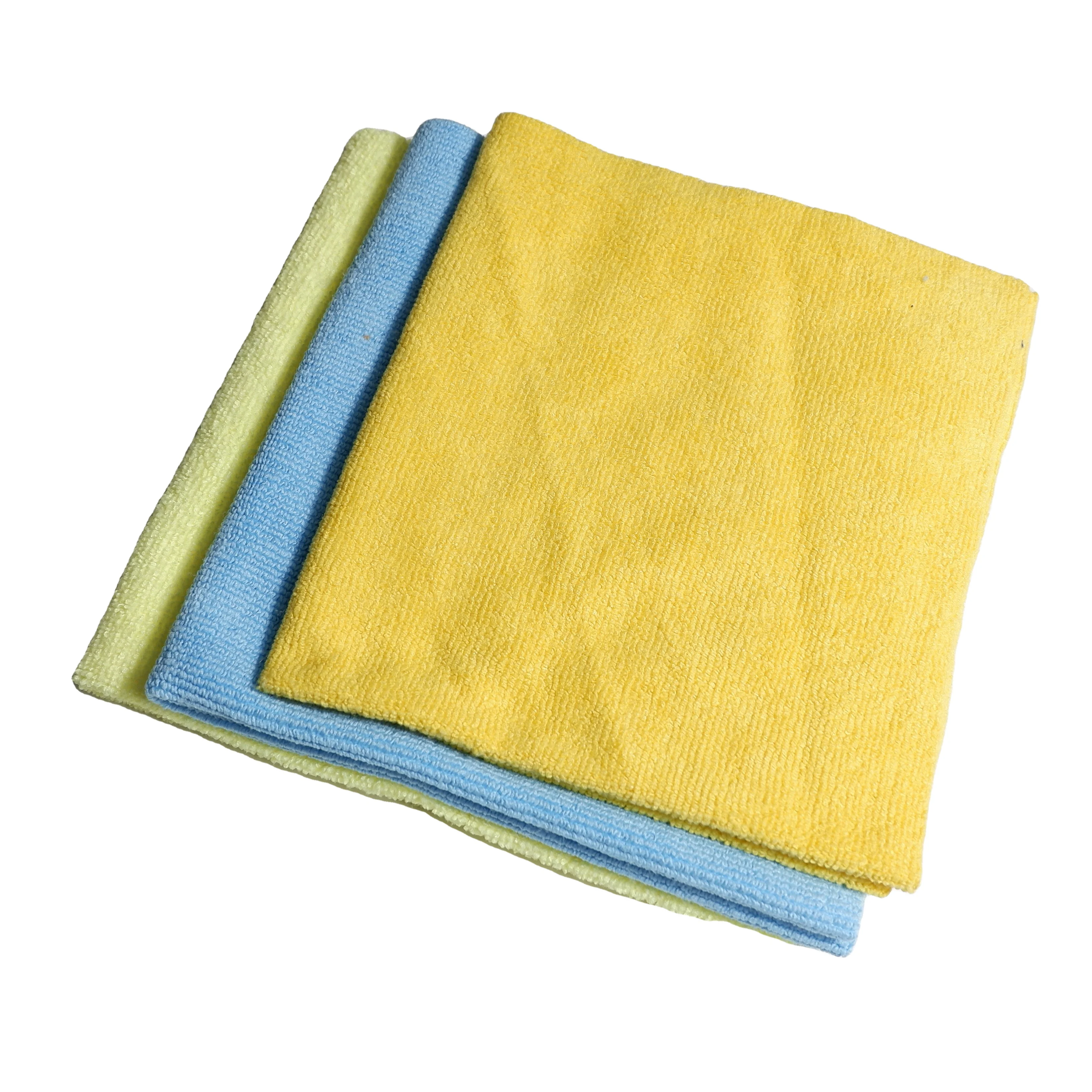 
laser cut edgeless microfibre microfiber cleaning cloth for car care 