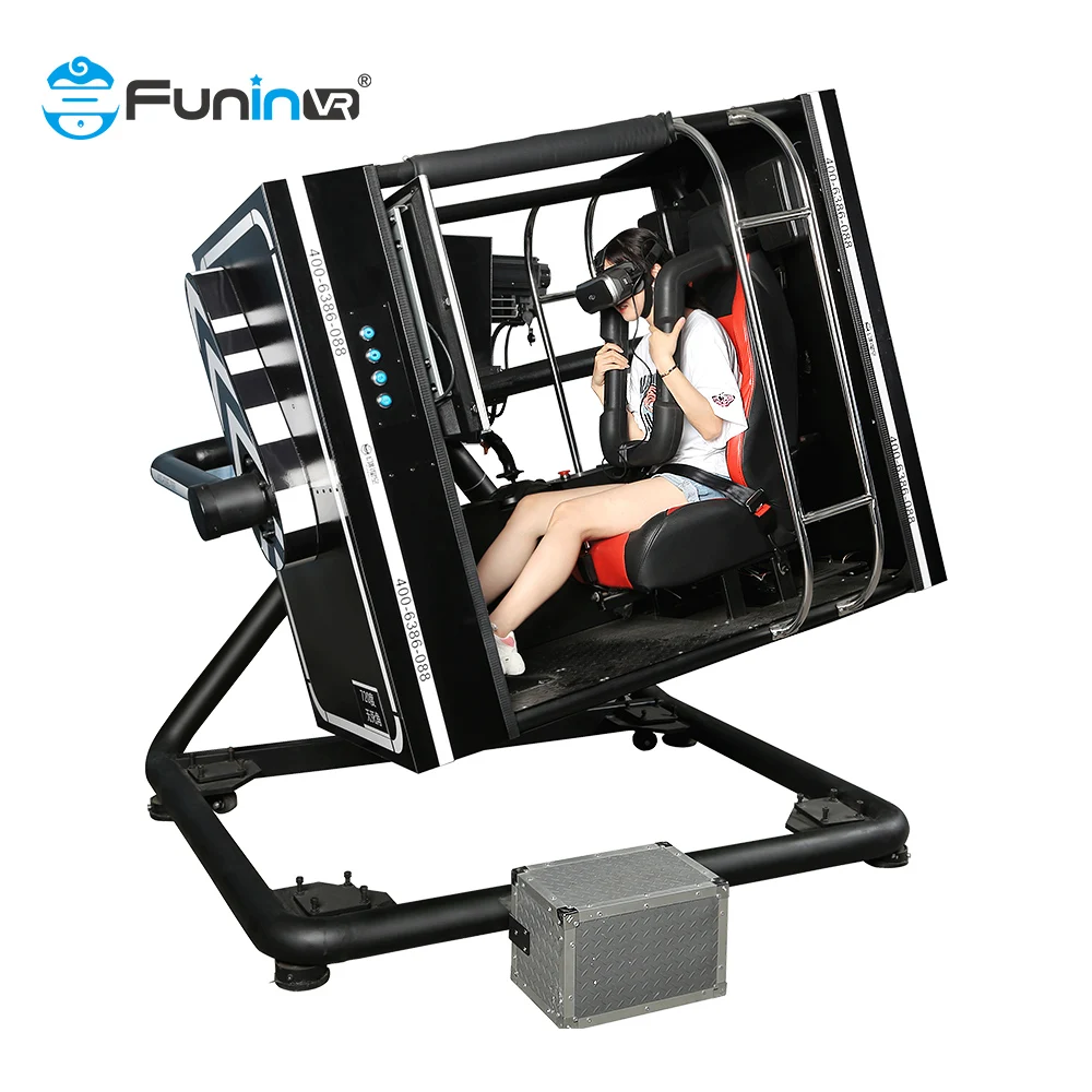 FuninVR Flight Price 360 Simulator Dynamic Motion Platform 9D VR Ride Simulator 360 Rotation for Shopping Mall